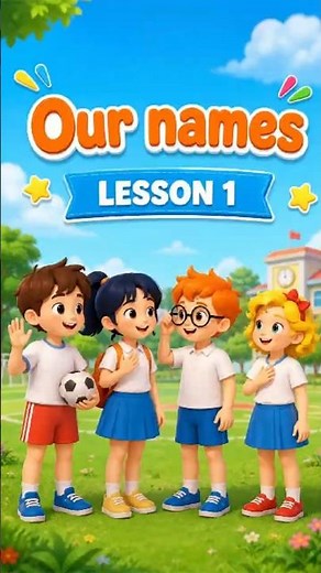 Tiếng Anh Lớp 3 Kết Nối Tri Thức | Unit 1 - Our Names | Lesson 1 #shorts