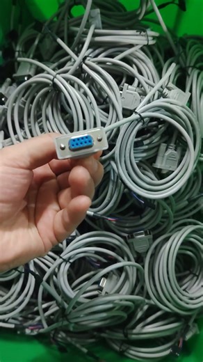 Customized D sub 9 to dupont 5pin RS232 communication cable