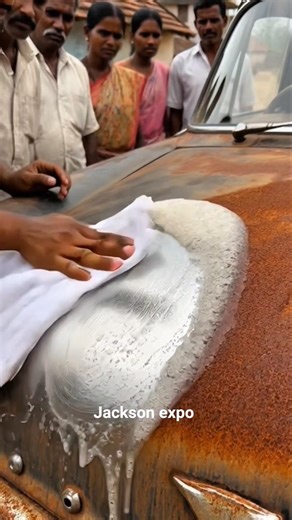 துரு ஒரு நிமிஷத்துல சில்வர் கலர்ல மாறிடுச்சு