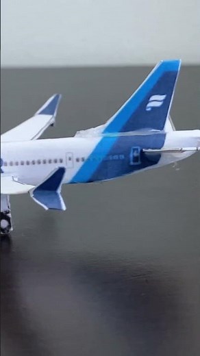 Beautiful Airigami Icelandair 737 max 9 | Papercraft #shorts