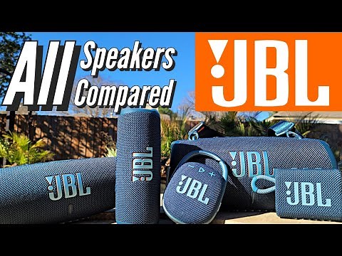 JBL Xtreme 3, JBL Charge 5, JBL Flip 6, JBL Clip 4, JBL Go 3: All JBL Speakers Compared