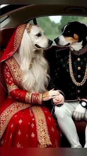 “The Wedding Day | Episode 6 | Dog Couple Story (Human Style)”#dog #dogstory #funny