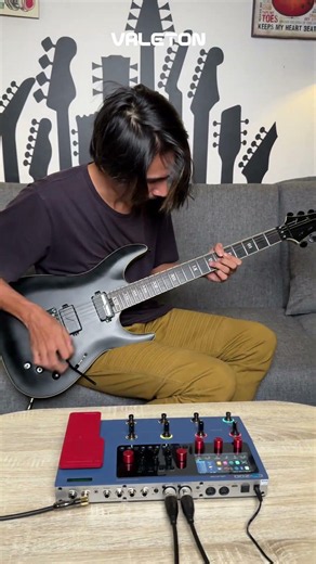 SOUND DEMO VALETON GP-200X‼️ ft GAVIN IEDEMA #valeton #guitar #gp200x