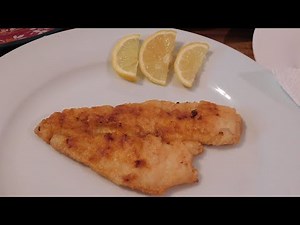 PAN FRIED FLOUNDER,Fried Fish