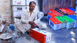 See the Amazing Revival of Vintage Lead Acid Batteries