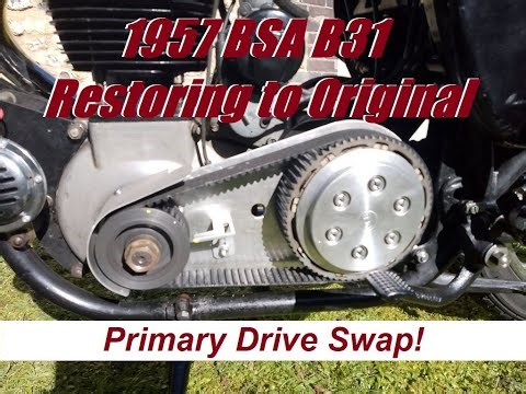 Primary Drive Swap - Revisiting the BSA B31 - 4
