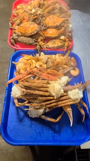 All you can eat crabs & shrimp 😍 | Maryland Blue Crab House
