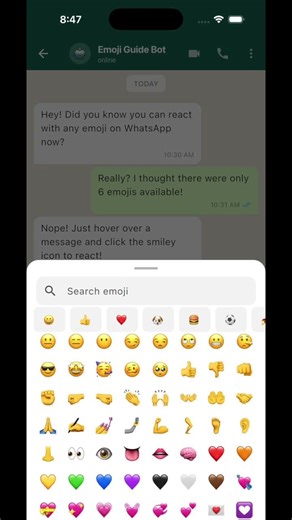 Whatsapp Emoji Reactions in Flutter 2026 TOP Methods Revealed !