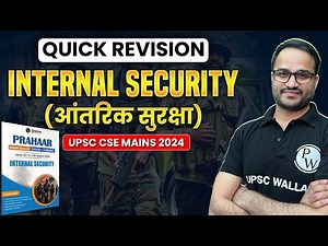 Complete Internal Security for UPSC Mains in One Shot video | Prahaar session for UPSC
