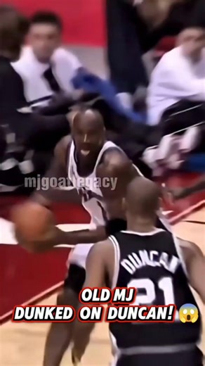 Old Michael Jordan Dunked on Tim Duncan! | MJ GOAT Legacy