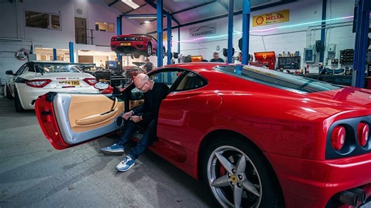Ferrari Stereo Upgrad: Transforming a 20-Year-Old Supercar Sound System