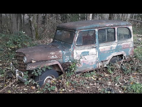 Willys Panel Wagon Pulled out of the Grave | Will It Start After 30 Years?