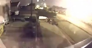 110K views · 616 reactions | CCTV footage shows the 'almighty' explosion in Port Talbot this morning Credit: Josh Adams | BBC Wales News | Facebook