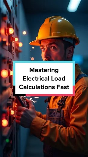 Stop guessing and start knowing! Learn how to accurately calculate electrical loads for any job site. #ElectricalTrade #ElectricianTraining #ElectricalTerms #SkilledTrades #NECCode #ElectricityBasics