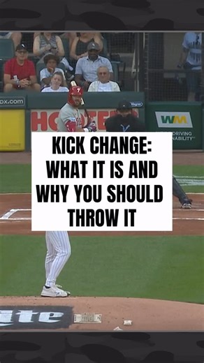 Ethix Pitching Development on Instagram: "What is the kick-change, and why should you throw it? The kick-change is a changeup thrown with a spiked grip, which allows the pitch to have elite movement compared to a traditional changeup. Spiking the middle finger allows you to “kick” the axis of the pitch, creating a lower induced vertical break than the average changeup. This pitch has been revolutionary to many of our pitchers, giving them the opportunity to have great success with it. If you are