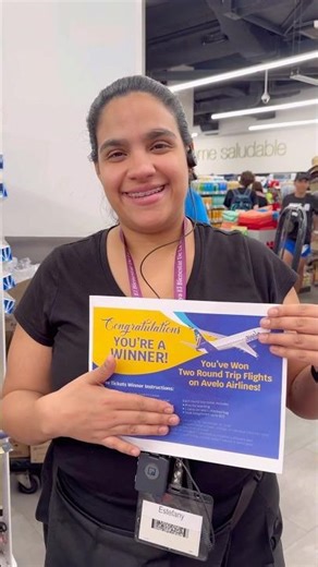 Giving Walgreens Employee Free Avelo Tickets