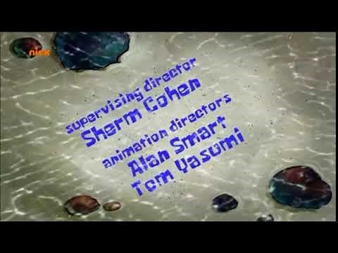 Spongebob Shopping List title card