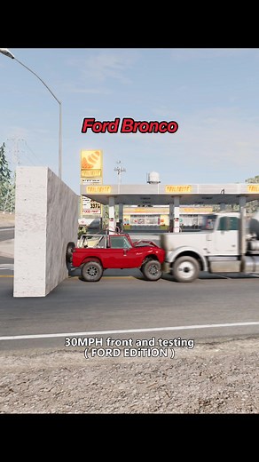 Bronco vs. Truck Crash Test Comparison