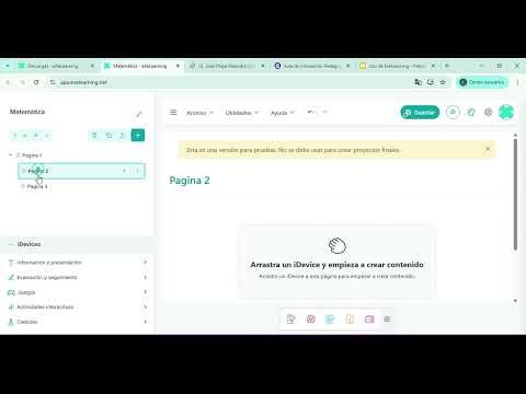 exelearning 03 - Gestionar páginas