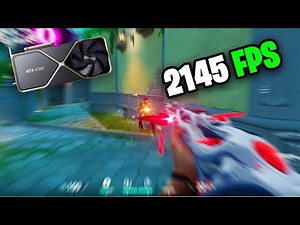 LOWEST settings on the RTX 4090 Valorant