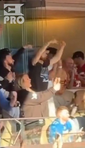 #Eminem Overjoyed by Lions Touchdown, Levi’s Stadium, 01/28/2024