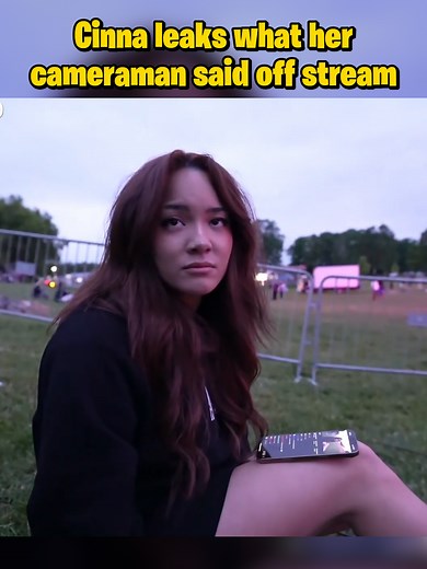 Cinna leaks what her cameraman said off stream #cinna #fyp #xcyzba #twitch