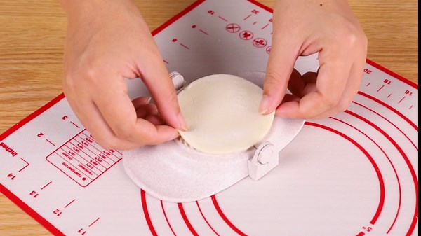 Dumpling Making Kit 23 Piece, Empanada Maker Set, All in One Gyoza Maker Set with Rolling Pin, Press Molds, Ring Cutters, Mat, Sauce Dishes and More, Kitchen Accessories Fun Gift Set