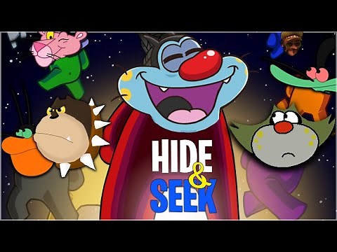 Oggy And Jack Playing HIDE AND SEEK With FUNNY FRIENDS in Among us😂😂😂