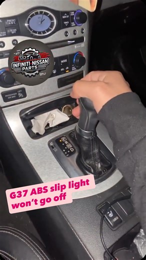 James Franco infx | G37 ABS slip light won’t go off and now it won’t leave park 😳💥 - - #InfinitiG37 #G37Nation #InfinitiLife #InfinitiGang #CarReels... | Instagram