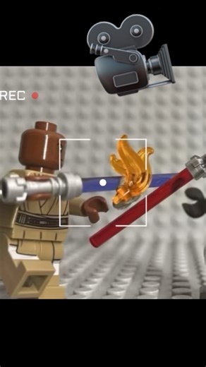 Awesome lightsaber duels #shorts #legostarwars #legostopmotion #animation