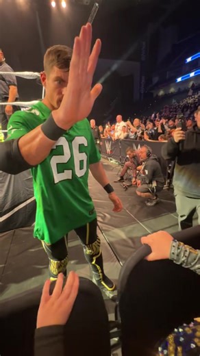 I don't think Ryker is a Grayson Walller fan anymore 🤣🤣 @RykerKeegs @KMWOODS @Mama Wyatt 🩷 @Taylor @heatherwyatt @graysonwallerwwe #WWE #wwetiktok #graysonwaller #wweraw #wwesmackdown