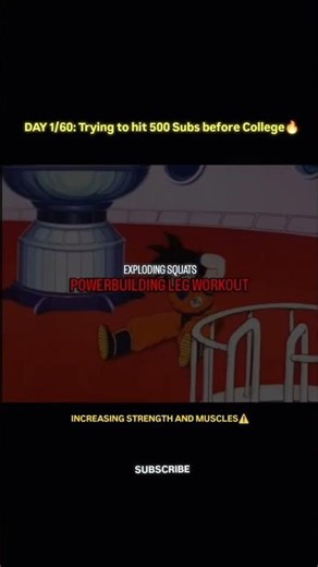Building STRENGTH on LEGS. Powerbuilding LEG WORKOUT 🔥(Powerbuilding PART 2)