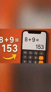 Iphone calculator magic trick 🤯😱!!!#shorts#viral#gamemysterychannel