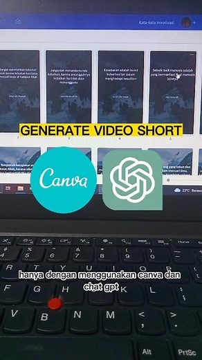 Bikin 100 Video Pendek Otomatis dengan Canva dan ChatGPT