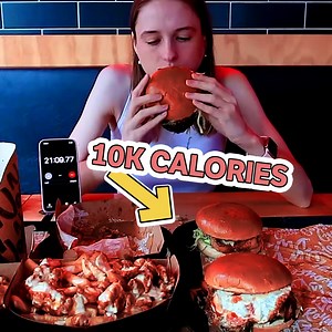 Stomach Of Steel: 10k Calorie Burger Contest! | Nela Zisser