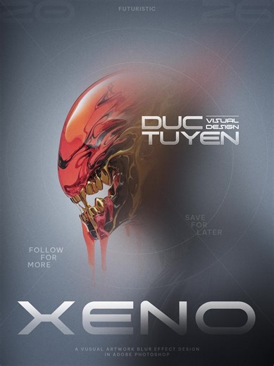 Cinematic Fog Blur Effect in Photoshop | Futuristic Visual Design Trick #ductuyendesign