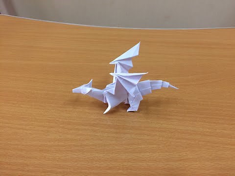 How To Fold Dragon | Origami Dragon (Jo Nakashima)