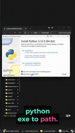 Python Installation