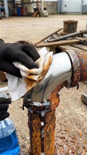 Tools restoration: Rust removal before/After