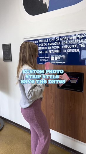 Custom Photobooth Save The Dates made on Canva 🫶🏼 We had so much fun this entire process and it was so cool seeing our vision actually come to life 😍 Now it’s so cool to see a list of people who I will see when I walk down the aisle and actually be able to picture it 🥹 #savethedateideas #savethedate #savetheweekend #weddinginvitediy #savethedatediy #weddingdiys #weddingplanningtips