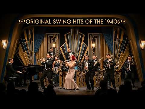 Big Band Swing Music - Relaxing Rare 1940s Big Band Jazz Originals That Defined an Era