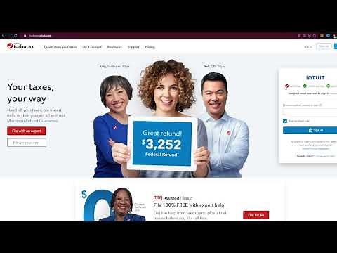 Turbotax.intuit.com Login Account ⏬👇