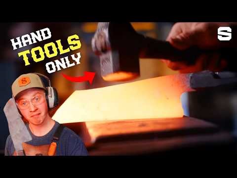 I Made a Santoku With ONLY Hand Tools