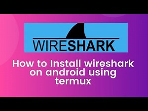 installing wireshark on Android 2024 using termux #coding with termux