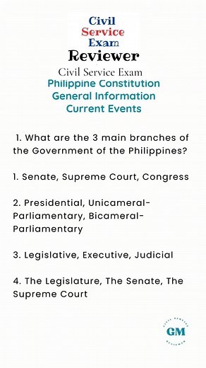 Philippine Government Branches: Legislative, Executive, Judicial
