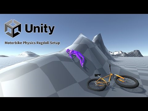 Ragdoll Setup Tutorial for Motorbike Physics Tool (Unity Tutorial)