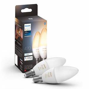 Philips Hue Ambiance Smart LED-lampa E14 470 lm - Philips Hue Ambiance Smart LED-lampa E14 470 lm 2-pack