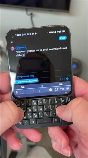 Keyboard Phones Are Cool! #shorts