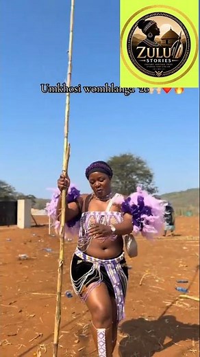 Umkhosi woMhlanga Reed Dance Festival 🇿🇦 | Zulu Maiden in Beautiful Purple Traditional Attire 💜