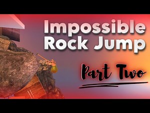 Impossible Rock Jump *Without Negative Pull* - Getting Over It